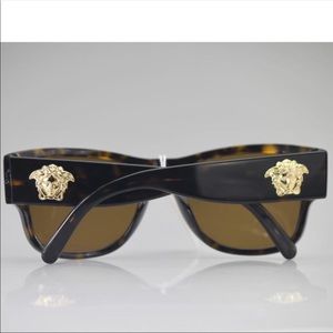 Versace Havana Icon Medusa Sunglasses